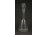 Régi csiszolt üveg italos palack, ital kínáló 22.5 cm