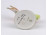 Régi Drasche porcelán aranyhal 10 cm