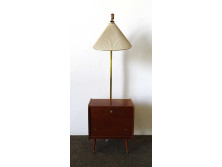 Régi Art deco állólámpa, bárszekrény 185 cm