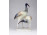 Régi Hollóházi porcelán madár figura - íbisz pár 17.5 cm