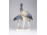 Régi Hollóházi porcelán madár figura - íbisz pár 17.5 cm