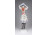 Régi nagyméretű Hollóházi pártás menyecske porcelán figura 30.5 cm