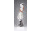 Régi nagyméretű Hollóházi pártás menyecske porcelán figura 30.5 cm