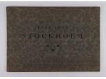 Régi Stockholm képes füzet 1928