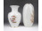 Hollóházi porcelán váza pár 17.5 cm