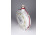 Régi nagyméretű kézzel festett MÁV -os Hollóházi porcelán kulacs 19.5 cm