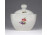 Régi háromszög alakú Hollóházi porcelán bonbonier 9 x 9 cm
