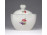 Régi háromszög alakú Hollóházi porcelán bonbonier 9 x 9 cm