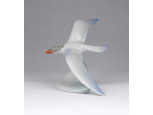 Jelzett Drasche porcelán sirály 13.5 cm