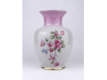 Gyönyörű régi Hollóházi porcelán váza 17.5 cm