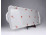 Régi virágmintás Zsolnay porcelán süteményes kínáló tálca tortástál 42 cm