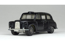 Retro fekete CORGI London Taxi 