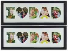 I love dad képkeret párban 15 x 41 cm