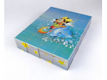 Retro 3D-s kocka puzzle kirakó 24 db