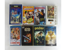 Vegyes VHS DVD csomag 8 darab