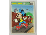 Vintage amerikai Mickey & Minnie puzzle kirakó 21 x 28 cm