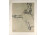 Degas : Balerina vázlat - színes reprodukció 43 x 35.5 cm