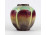 Német mid century majolika kisváza 9.4 cm