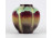 Német mid century majolika kisváza 9.4 cm