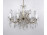 Régi közepes méretű, 8 karú kristály csillár