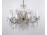 Régi közepes méretű, 8 karú kristály csillár
