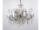 Régi közepes méretű, 8 karú kristály csillár