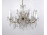 Régi közepes méretű, 8 karú kristály csillár
