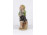 Régi Bertram porcelán figura kisfiú libával 10.8 cm