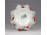 Kisméretű, virágmintás, gerezdes Schumann Bavaria porcelán váza 10.5 cm