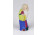 Régi, kisméretű, kínai, keleti bölcs porcelán figura 8 cm