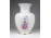 Régi Hajnalka mintás Hollóházi porcelán váza 17.5 cm