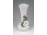 Régi kisméretű, plasztikus virágdíszes porcelán váza 16 cm
