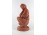 G. Fekete Géza (1906-1976) terrakotta térdelő nő szobor 26.4 cm