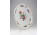 Régi nagyméretű virágmintás Seltmann Weiden porcelán pecsenyés tál 28 cm 