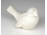 Jelzett Goebel biszkvit porcelán madár figura 6.5 cm
