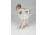Régi Hollóházi porcelán balerina figura 13 cm