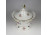 Régi nagyméretű virágmintás Seltmann Weiden porcelán bonbonier 16.6 cm 