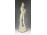 Régi, nagyméretű, barokk férfi, német porcelán szobor 39 cm