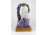 Jakab Bori irizáló mázas porcelán női büszt 23.5 cm