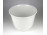 Régi nagyméretű festetlen Seltmann Weiden porcelán kaspó 14 cm 