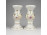 Régi Aquincum porcelán gyertyatartó pár 11.7 cm