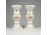 Régi Aquincum porcelán gyertyatartó pár 11.7 cm