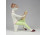 Régi Aquincum porcelán figura kislány macival 13.2 cm