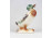 Régi porcelán vadkacsa figura 12.7 cm