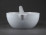 Régi Zsolnay porcelán patika mozsár gyógyszerész mozsár törővel 13.6 cm