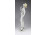Unterweissbach K. Steiner fiatal nő porcelán figura 24 cm