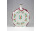 JÁSZLADÁNYI VEGYIPARI SZÖVETKEZET - Régi Hollóházi porcelán kulacs 16.5 cm