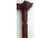 Faragott medvefejes vadász sétabot túrabot 93 cm