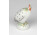Kisméretű jelzett Hollóházi porcelán gyöngytyúk figura 6 cm