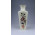 Vajszínű virágmintás Zsolnay porcelán váza 14.5 cm